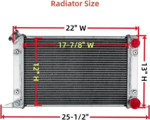 All Aluminum Radiator for VW Scirocco